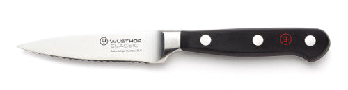 Wusthof Classic 3 1/2â Fully-Serrated Paring Knife