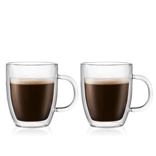 Bodum Bistro Double Wall Set of 2 10oz. Mugs