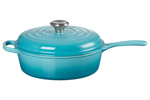 Le Creuset Signature Cast Iron 3.75 Quart Cassadou - Caribbean