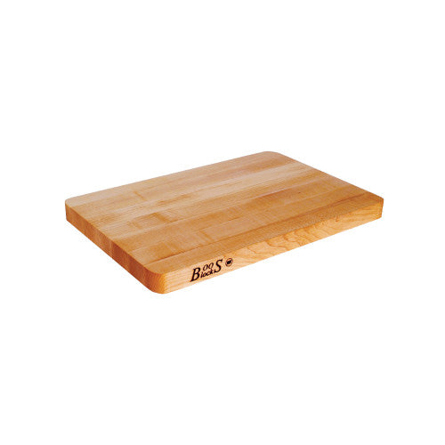 John Boos Chop-N-Slice 16 x 10 x 1 Inch Reversible Cutting Board - Maple