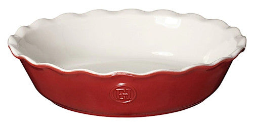 Emile Henry 9" Pie Dish - Red