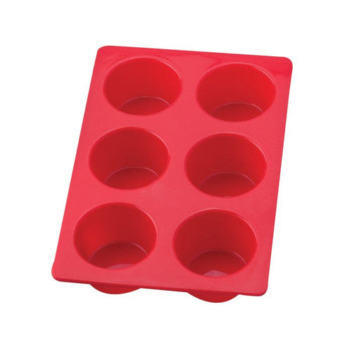 Mrs. Andersonâs Baking Silicone Muffin Pan, 6 Cup