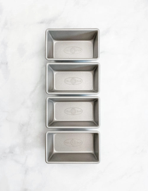 USA Pan Mini Loaf Pans - Set of 4