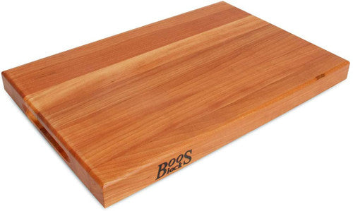 John Boos Reversible 18" x 12" x 1.5" Cutting Board - Cherry