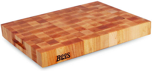 John Boos 18" x 18" x 2.25" Reversible Cutting Board - Maple