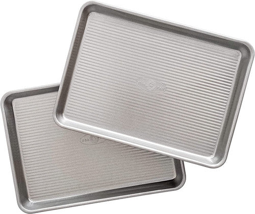 USA Pan Nonstick Quarter Sheet Pan, Set of 2