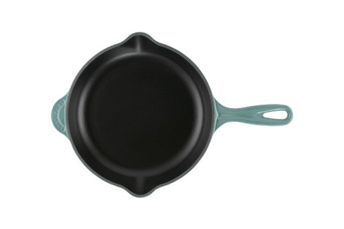 Le Creuset Classic 9" Cast Iron Skillet - Sea Salt