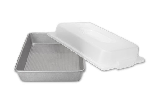 USA Pan Rectangular 9 x 13 Inch Cake Pan with Lid