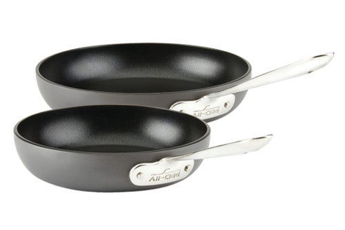 All-Clad HA1 Nonstick 8 and 10 Inch 2 Piece Fry Pan Set