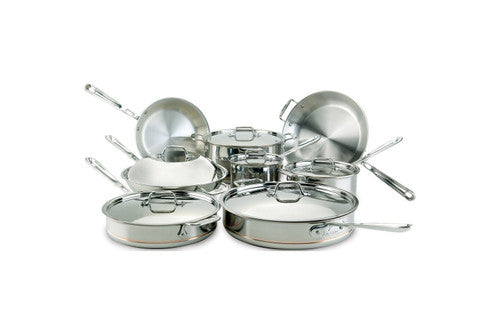 All-Clad Copper Core 14 Piece Cookware Set