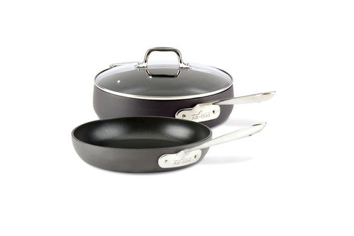 All-Clad HA1 Nonstick 3 Piece Cookware Set