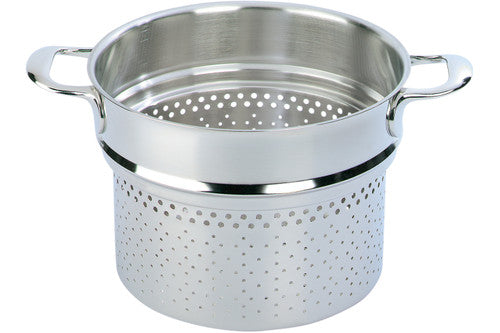 Demeyere Atlantis Stainless Steel 8 Quart Pasta Insert