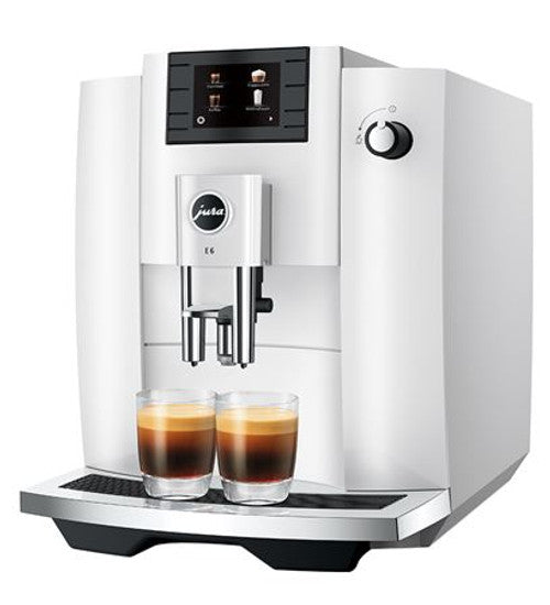 Jura E6 Automatic Coffee Machine White