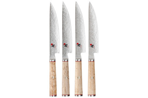 MIYABI Birchwood 5000MCD 4-Piece Steak Knife Set