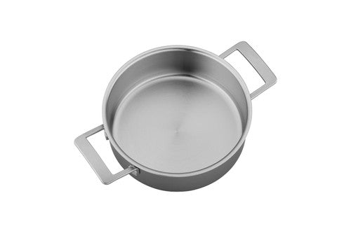 Demeyere Industry5 Stainless Steel 4 Quart Deep Saute Pan with Lid