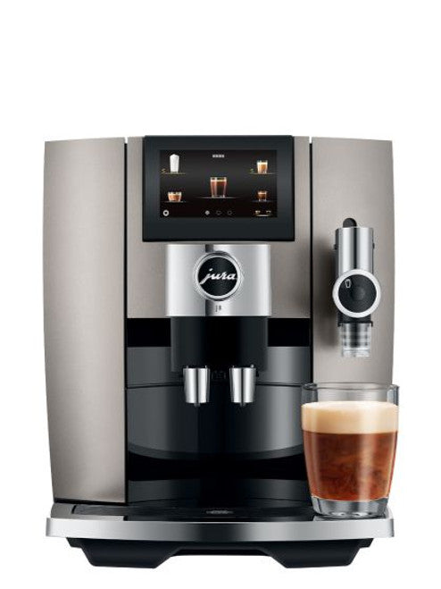 Jura J8 Automatic Coffee Machine - Midnight Silver