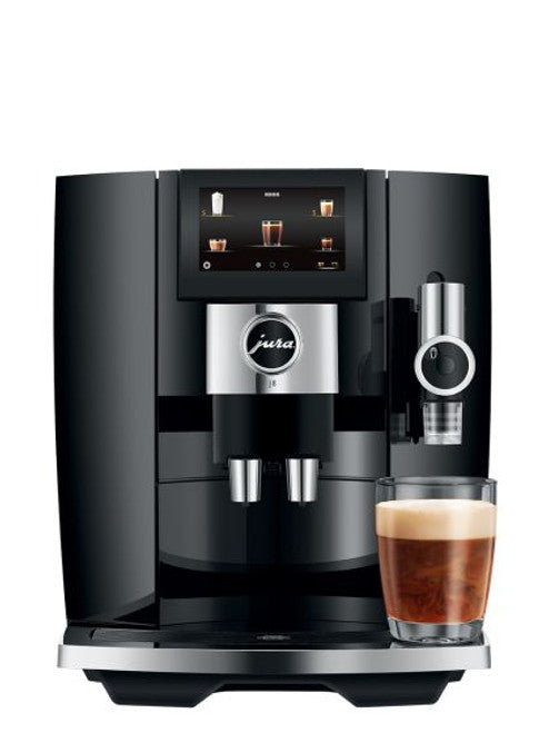 Jura J8 Automatic Coffee Machine - Piano Black