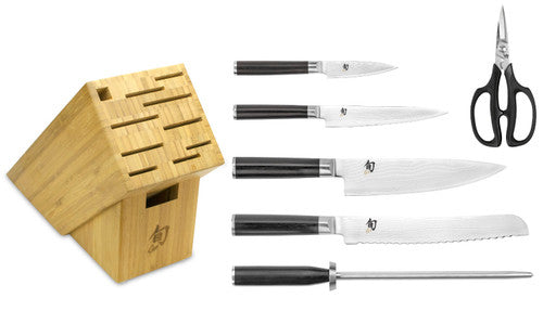 Shun Classic 7-Piece Knife Block Set