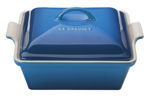 Le Creuset Stoneware Heritage 2.25 Quart Covered Square Casserole - Marseille