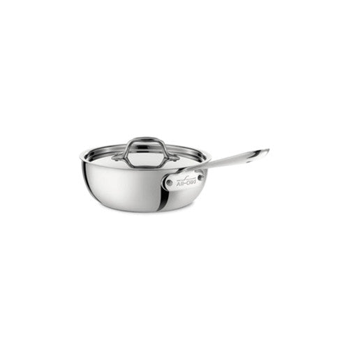 All-Clad D3 Stainless 2 Quart Saucier