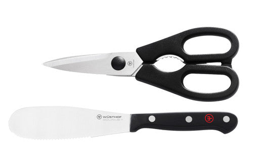 Wusthof 2 Piece Spreader and Shears Set