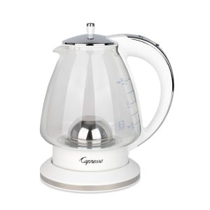 Capresso H2O Glass Electric Kettle - White