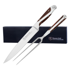 Hammer Stahl 2 Piece Carving Knife and Fork Set