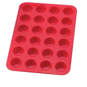 Mrs. Anderson's 24 Cup Silicone Mini Muffin Pan