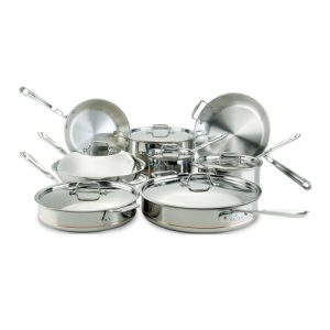 All-Clad Copper Core 14 Piece Cookware Set