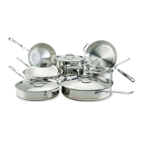 All-Clad Copper Core 14 Piece Cookware Set