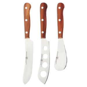 Wusthof 3 Piece Charcuterie Set with Plum Wood Handles