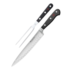 Wusthof Classic 2-Piece Hollow Edge Carving Set
