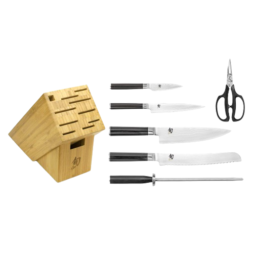 Shun Classic 7-Piece Knife Block Set