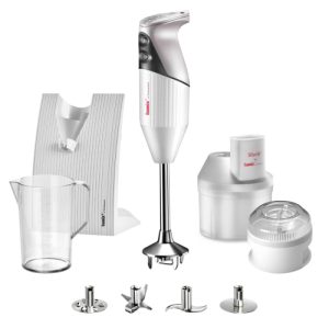 Bamix of Switzerland Superbox Hand Blender - White
