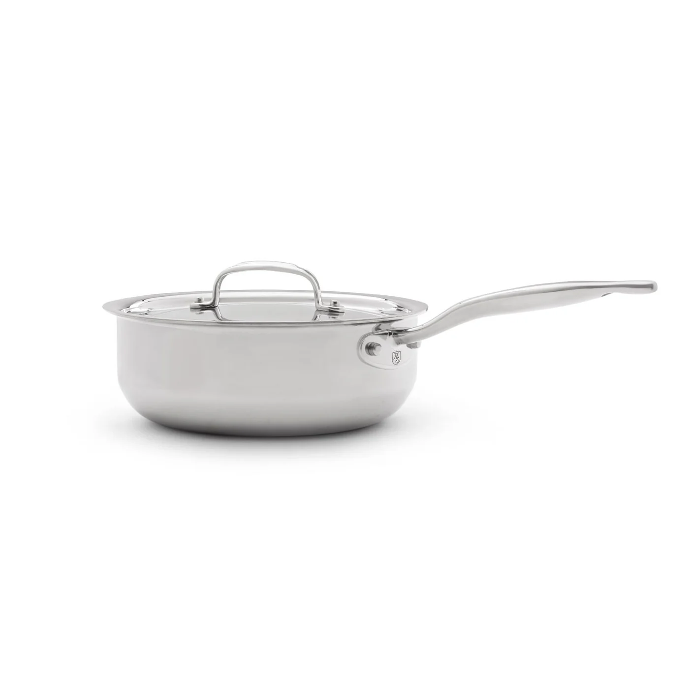Heritage Steel Multi-Ply 3 Quart Saucier with Lid