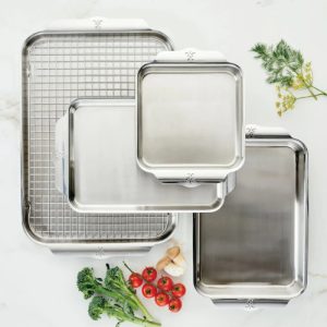 Hestan 5 Piece Provisions OvenBond Bakeware Set