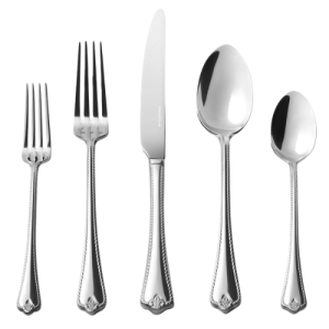 KINGSTONE Silverware Set, 20-piece 18/10 Stainless Steel Flatware Set Cutlery Set for 4