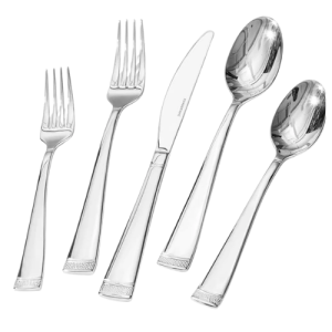 KINGSTONE Silverware Set, 20-Piece Flatware Set for 4