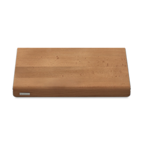 Heat-Treated Beech and Stainless Steel Cutting Board