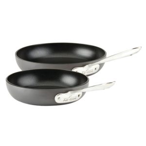 All-Clad HA1 Nonstick 8 and 10 Inch 2 Piece Fry Pan Set