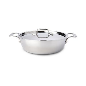 All-Clad D3 Stainless 3 Quart Cassoulet