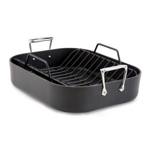 All-Clad HA1 Nonstick 16 x 13 Inch Roaster with Rack