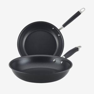 Anolon Advanced Home Hard-Anodized Nonstick Frying Pan Set