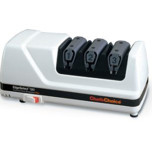 Chef's Choice By EdgeCraft 120 Diamond Hone EdgeSelect Plus Knife Sharpener - White