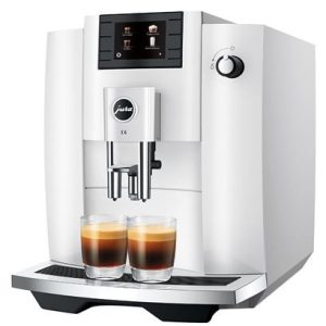 Jura E6 Automatic Coffee Machine White
