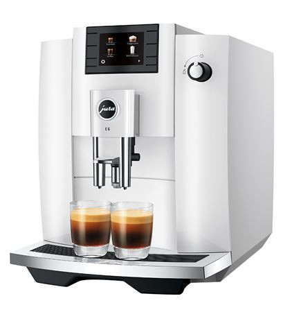 Jura E6 Automatic Coffee Machine White