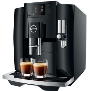 Jura E8 Automatic Coffee Machine - Piano Black