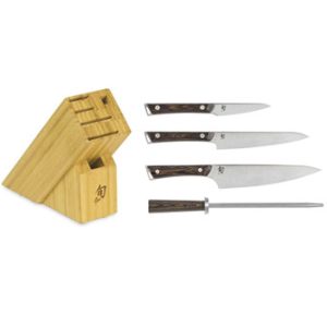 Shun Kanso 5 Piece Knife Block Set