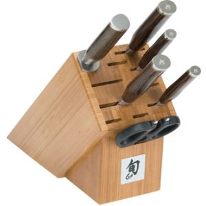 Shun Premier 7-Piece Knife Block Set