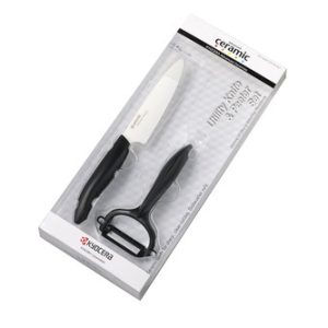Kyocera 4.5" Ceramic Utility Knife & Y-Peeler Sets